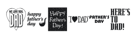 KR Father's Day Dings Font Thumbnail