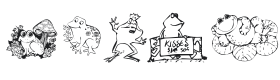 KR Frogs for Jennifer Font Thumbnail