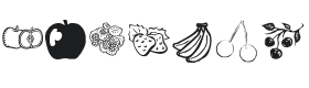 KR Fruitsy Font Thumbnail