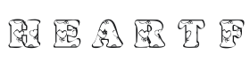 KR Heartfilled Font Thumbnail