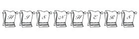 KR His N Hers Font Thumbnail
