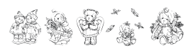KR Holiday Teddies Two Font Thumbnail