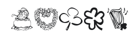 KR Irish Kat 1 Font Thumbnail