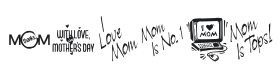 KR Mother's Day Dings Font Thumbnail
