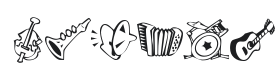 KR Music Class Font Thumbnail