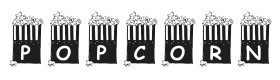 KR Popcorn Time! Font Thumbnail