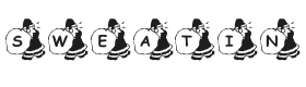 KR Sweatin' Santa Font Thumbnail