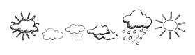 KR Weather Dings Font Thumbnail
