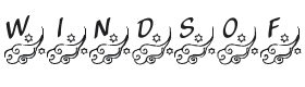 KR Winds Of Change Font Thumbnail