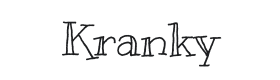 Kranky Font Thumbnail