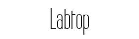 Labtop Font Thumbnail