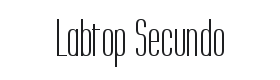 Labtop Secundo Font Thumbnail