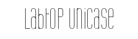 Labtop Unicase Font Thumbnail