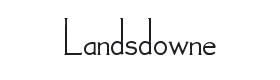 Landsdowne Font Thumbnail