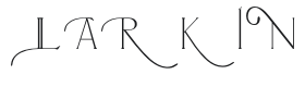 Larkin Capitals Font Thumbnail