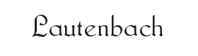 Lautenbach Font Thumbnail
