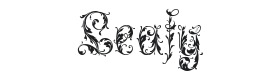 Leafy Font Thumbnail