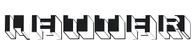 Letter Buildings Font Thumbnail