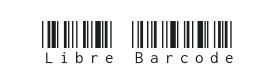 Libre Barcode Font Thumbnail