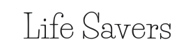 Life Savers Font Thumbnail