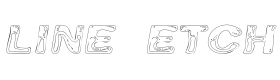 Line Etch Font Thumbnail