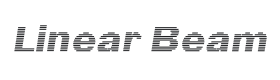 Linear Beam Font Thumbnail