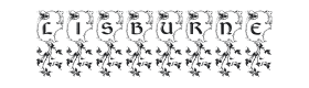 Lisburne Initials Font Thumbnail