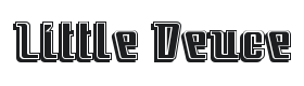 Little Deuce Coupe Font Thumbnail