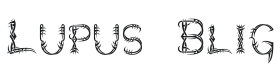 Lupus Blight Font Thumbnail