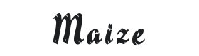 Maize Font Thumbnail