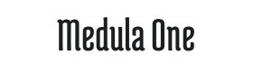 Medula One Font Thumbnail