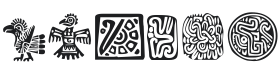 Mexican Ornaments Font Thumbnail