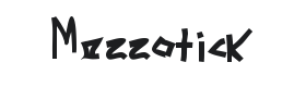 Mezzotick Font Thumbnail