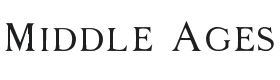 Middle Ages Font Thumbnail