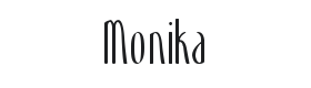 Monika Font Thumbnail