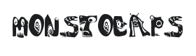MonstoCaps Font Thumbnail
