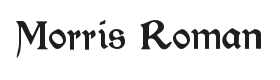 Morris Roman Font Thumbnail