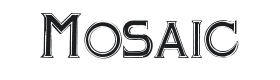 Mosaic Font Thumbnail
