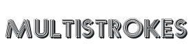 Multistrokes Font Thumbnail