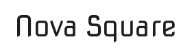 Nova Square Font Thumbnail