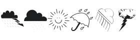 Now The Weather Font Thumbnail