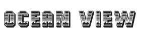 Ocean View Font Thumbnail