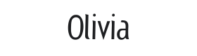 Olivia Font Thumbnail