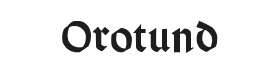 Orotund Font Thumbnail