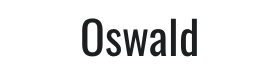 Oswald Font Thumbnail