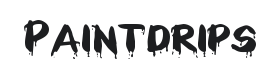 Paintdrips Font Thumbnail