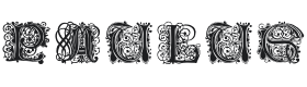 Paulus Franck Initialen Font Thumbnail