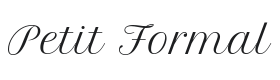 Petit Formal Script Font Thumbnail