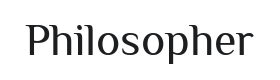 Philosopher Font Thumbnail