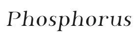 Phosphorus Font Thumbnail